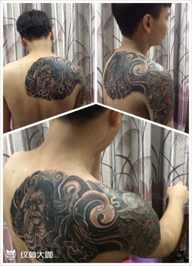 千里眼_纹身图案手稿图片_沈益新的纹身作品集