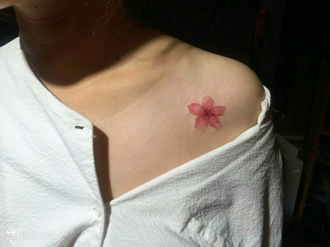 桃花_纹身图案手稿图片_南通·斯文狂刻的纹身作品集