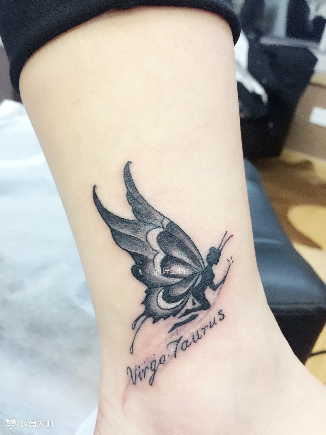 精灵_纹身图案手稿图片_周雄飞的纹身作品集