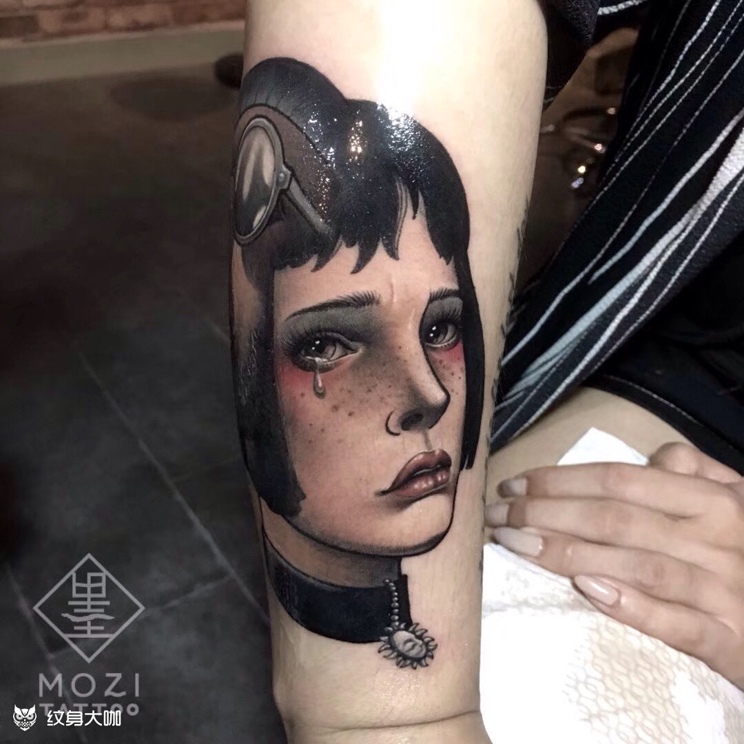 这个杀手不太冷_纹身图案手稿图片_墨子的纹身作品集