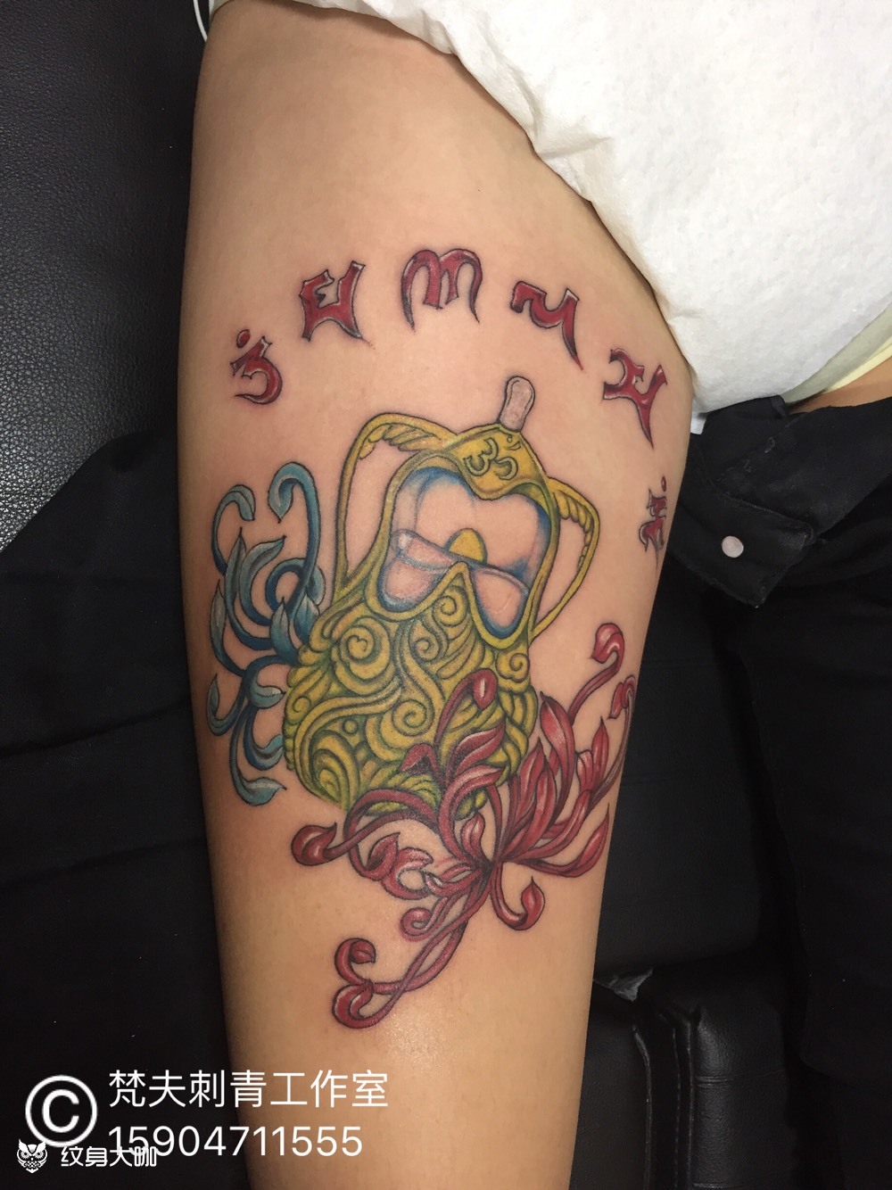 奶瓶_纹身图案手稿图片_武强的纹身作品集