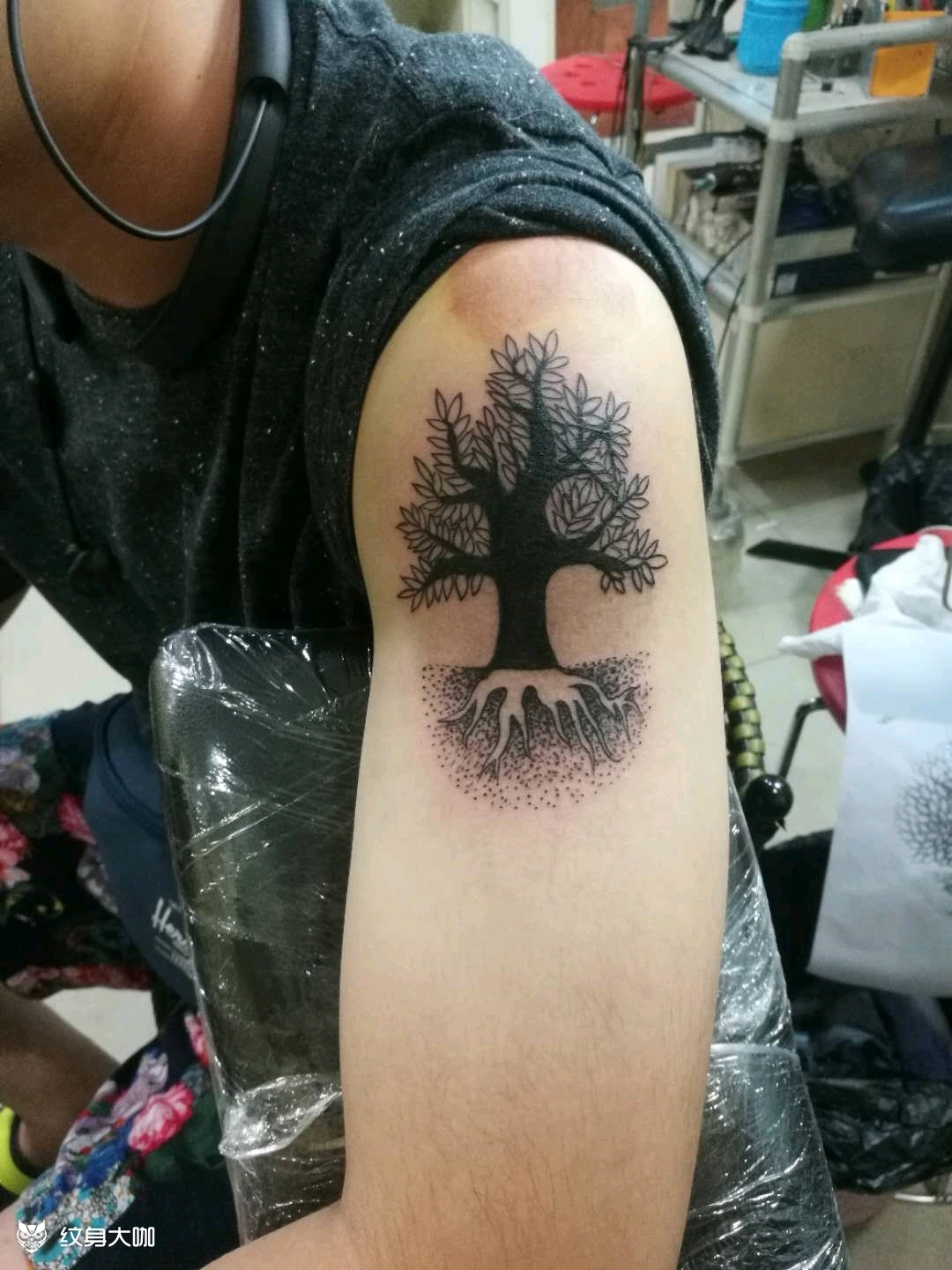 生命之树_纹身图案手稿图片_飞扬阿德的纹身作品集