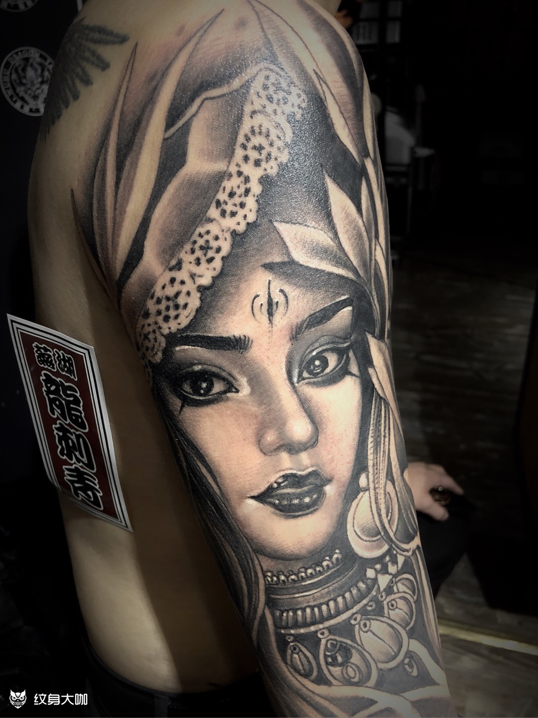 欧美风 _纹身图案手稿图片_龙龙的纹身作品集