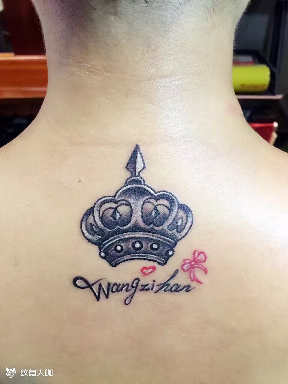 皇冠_纹身图案手稿图片_张林的纹身作品集