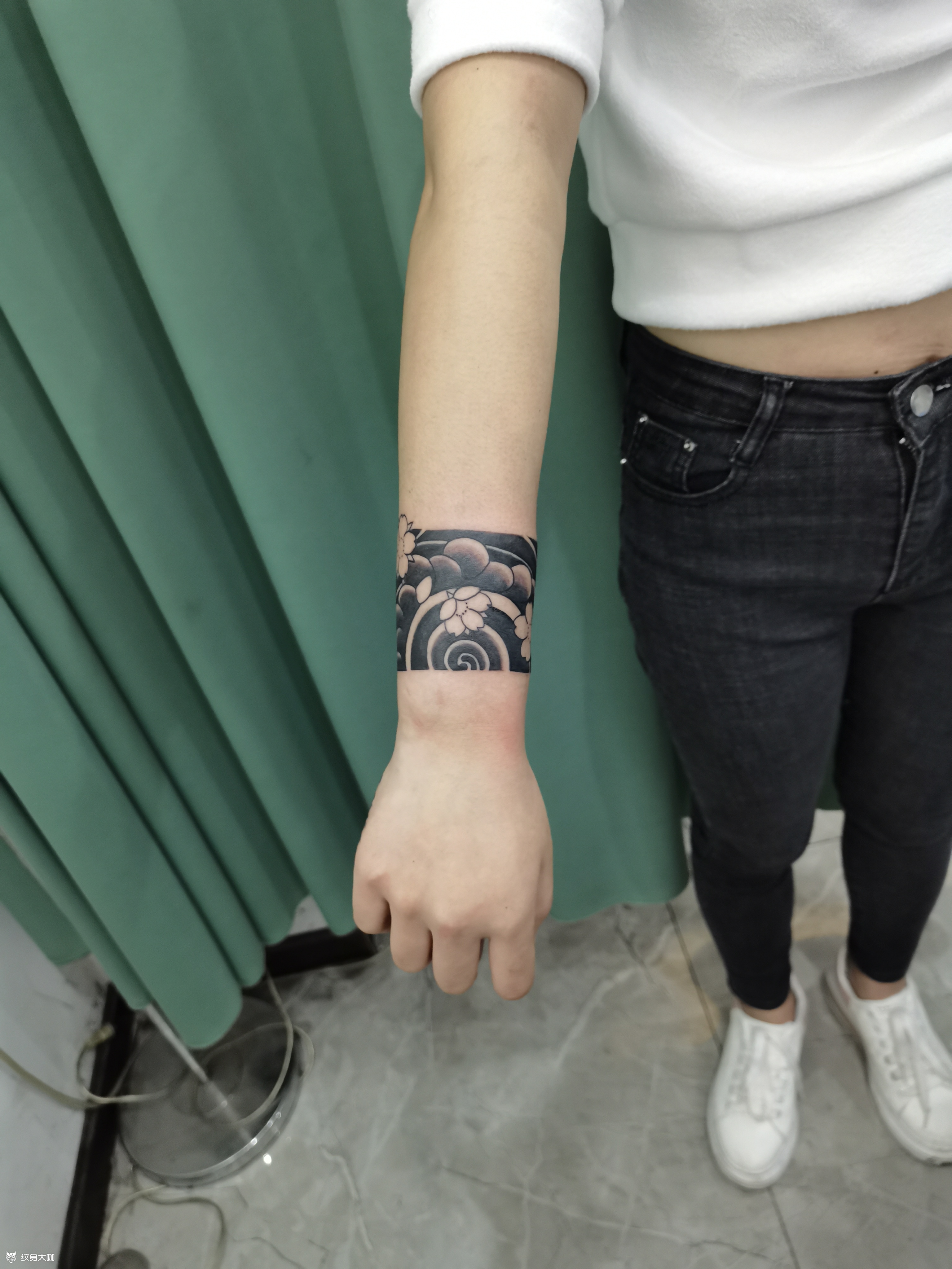 手环_纹身图案手稿图片_谭昌武的纹身作品集