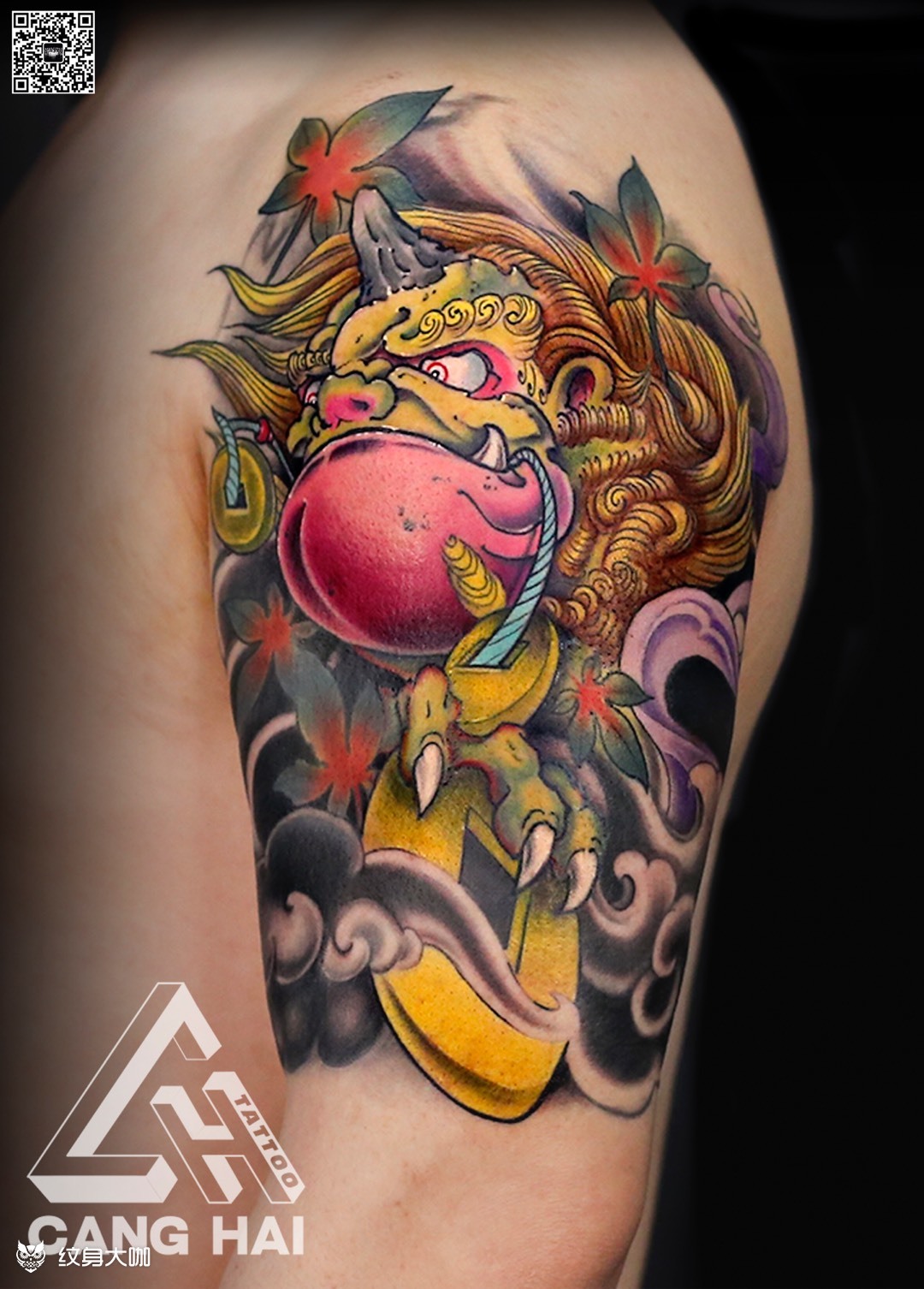 金蟾_纹身图案手稿图片_沧海-凯的纹身作品集