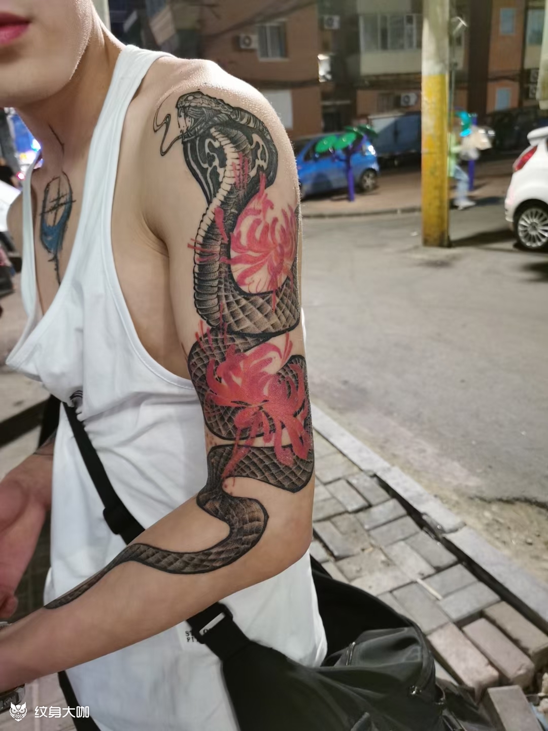 纹身恢复后_纹身图案手稿图片_姚赫男的纹身作品集