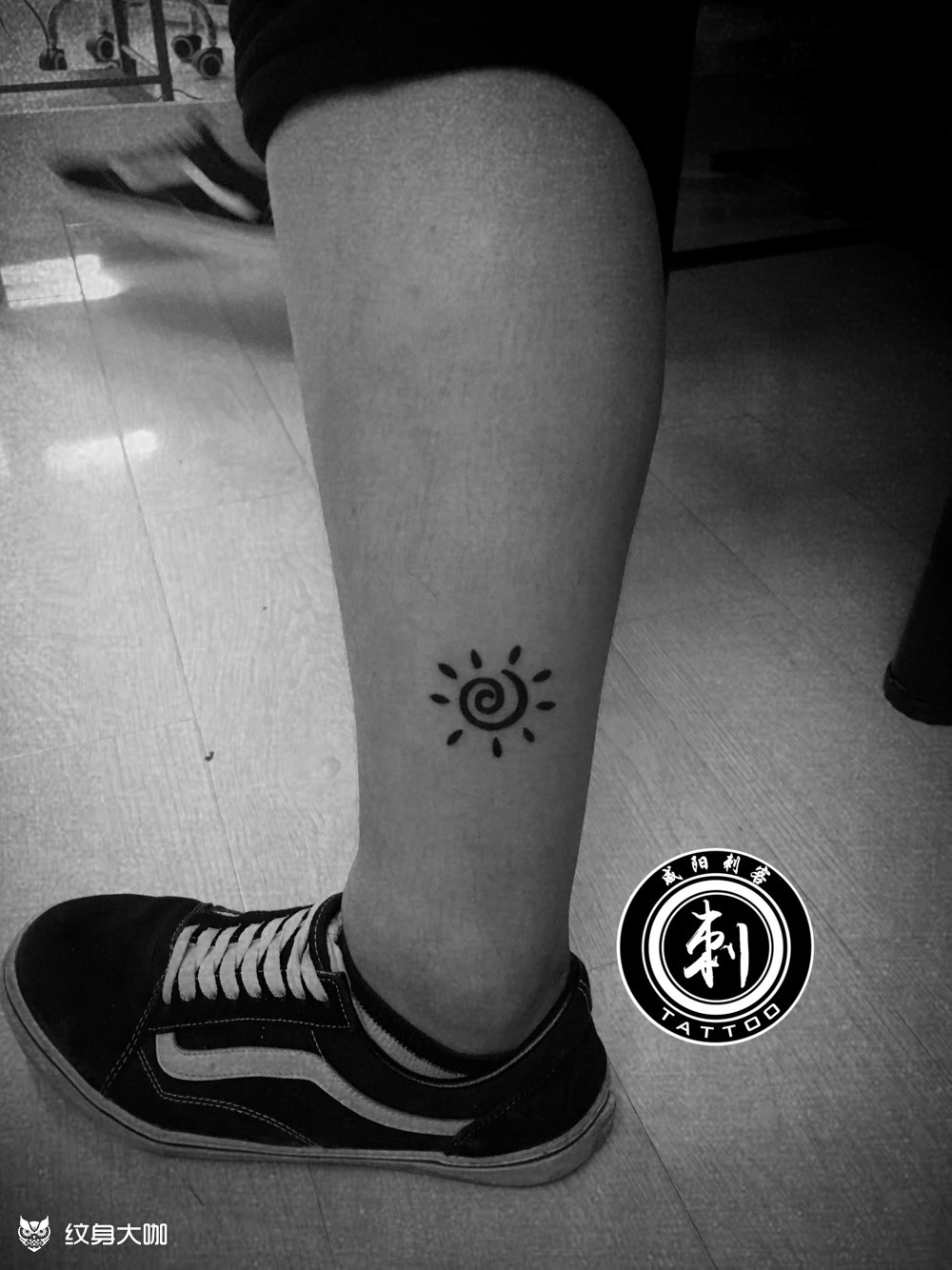 小太阳_纹身图案手稿图片_曌山河的纹身作品集