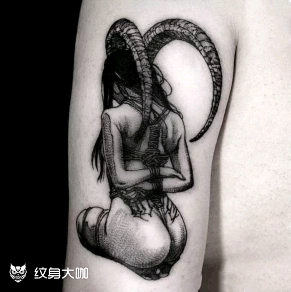 十二星座之【摩羯座】公历:1_纹身吧社区 - 纹身大咖