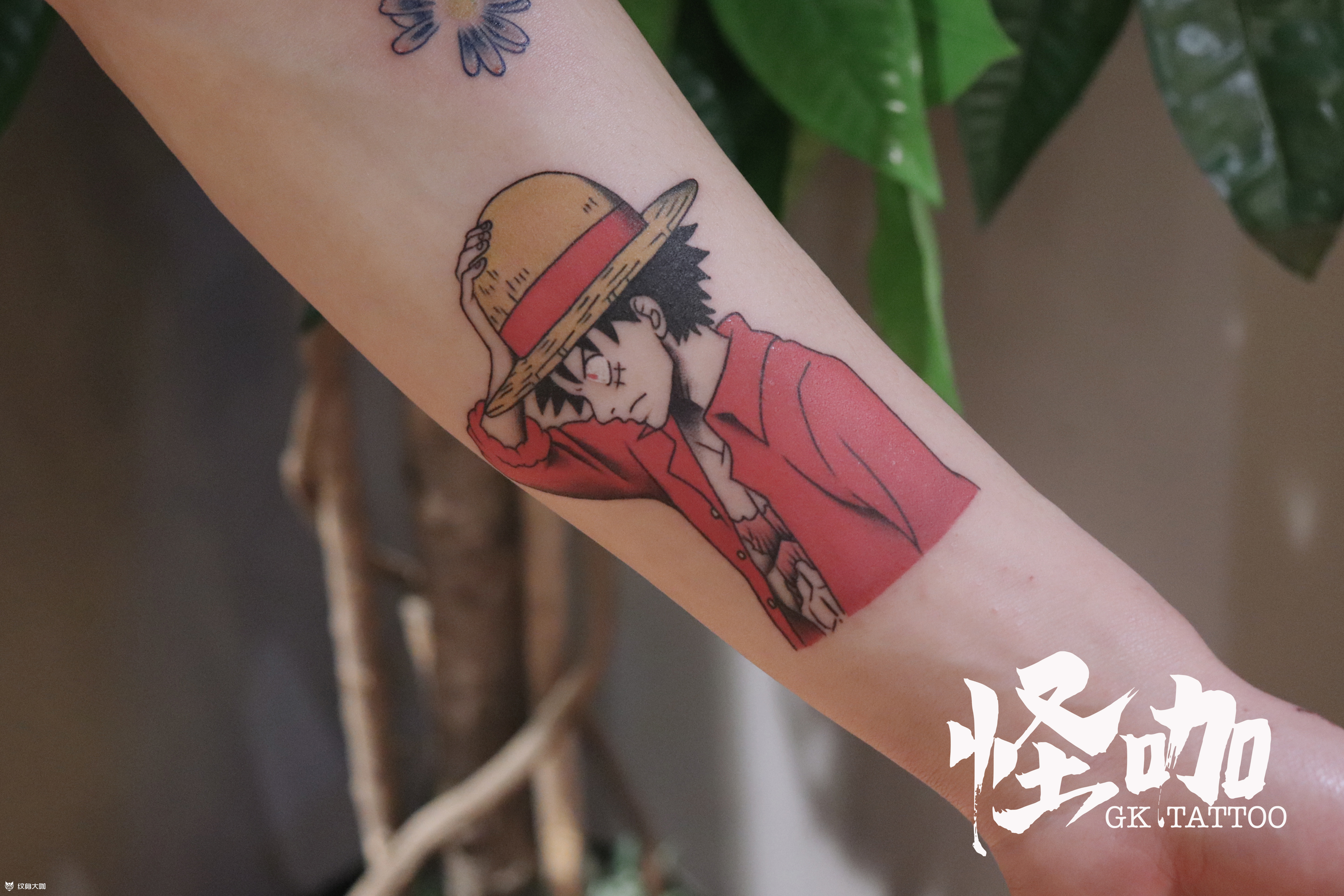 海贼王_纹身图案手稿图片_天津怪咖的纹身作品集