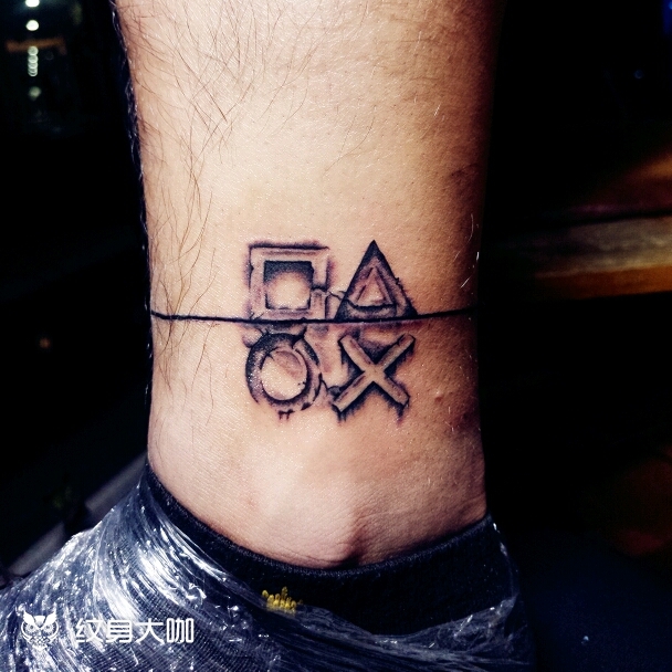 手柄_纹身图案手稿图片_及也的纹身作品集