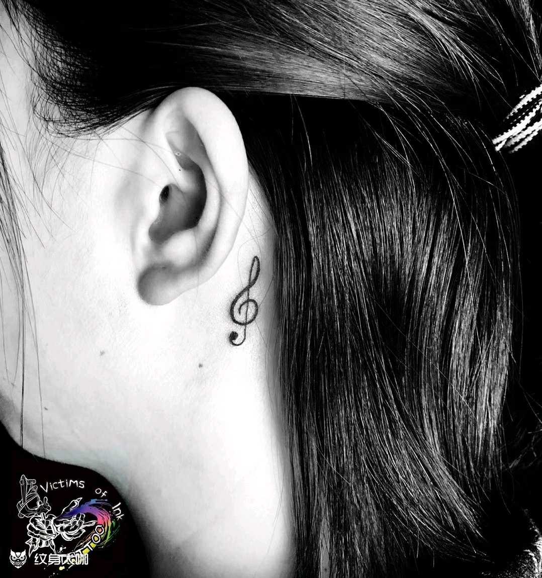 音符_纹身图案手稿图片_mr.parco的纹身作品集