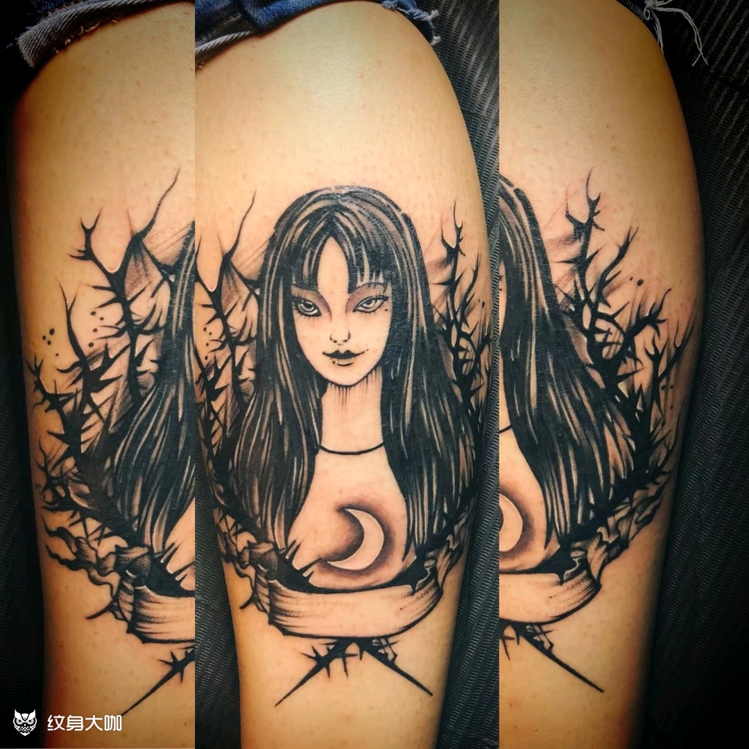 富江_纹身图案手稿图片_轮回 tattoo的纹身作品集