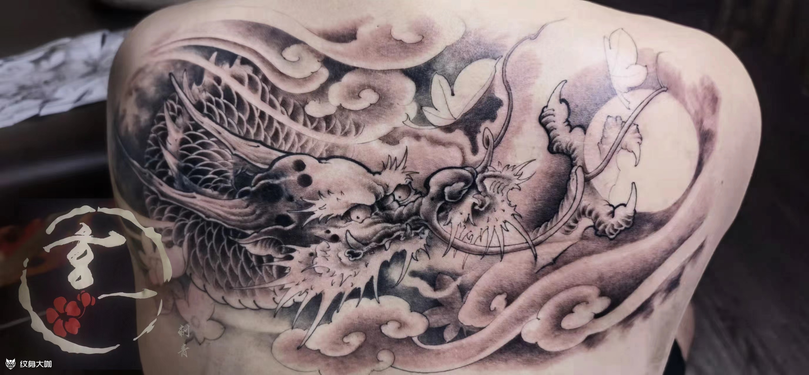 新传统遮盖旧纹身