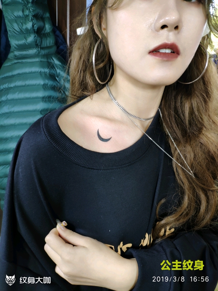 月牙_纹身图案手稿图片_公主纹身的纹身作品集