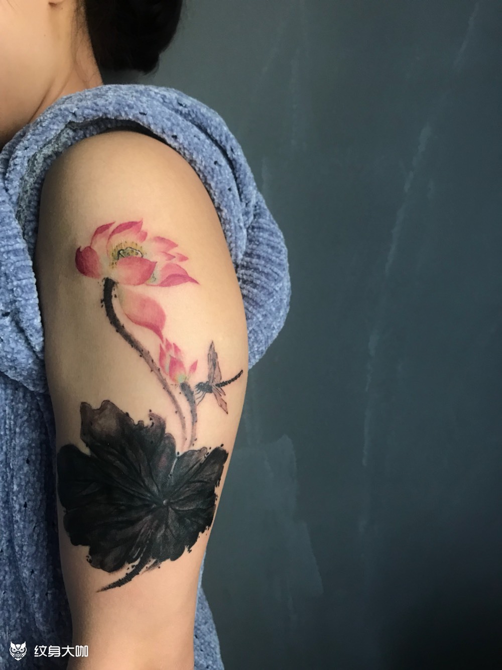 盖图_纹身图案手稿图片_三木先生的纹身作品集