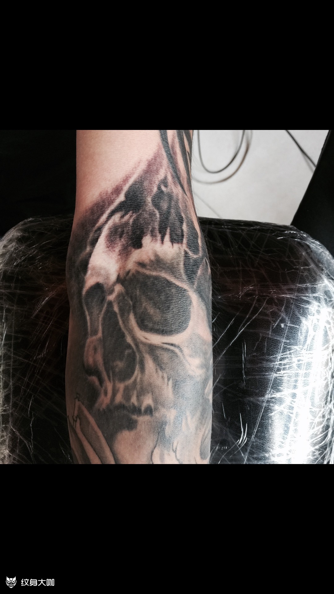 骷髅头_纹身图案手稿图片_雕炎的纹身作品集