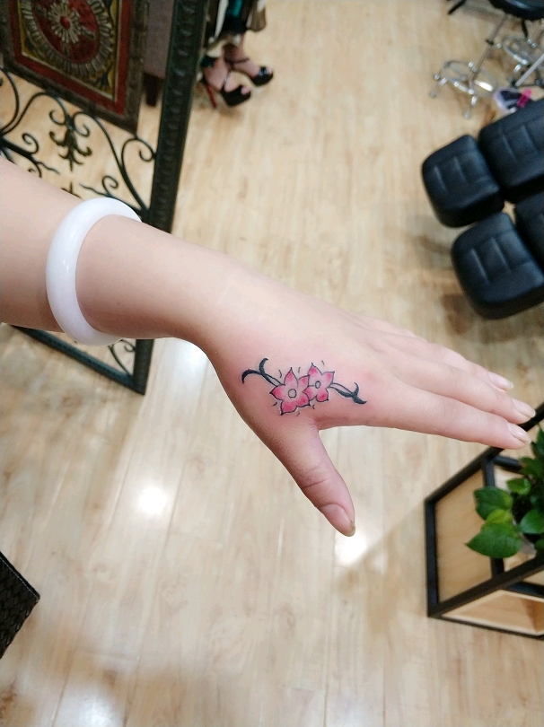 手部图腾_纹身图案手稿图片_老萌的纹身作品集