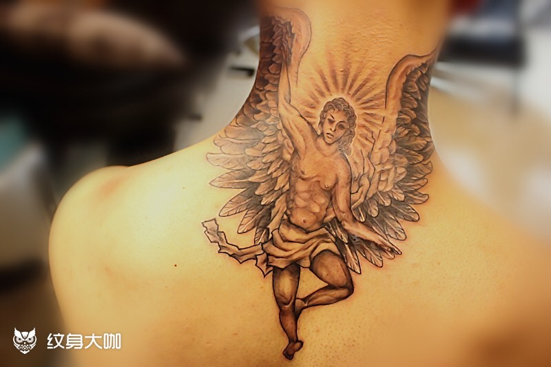 天使_纹身图案手稿图片_昆明十生纹身的纹身作品集