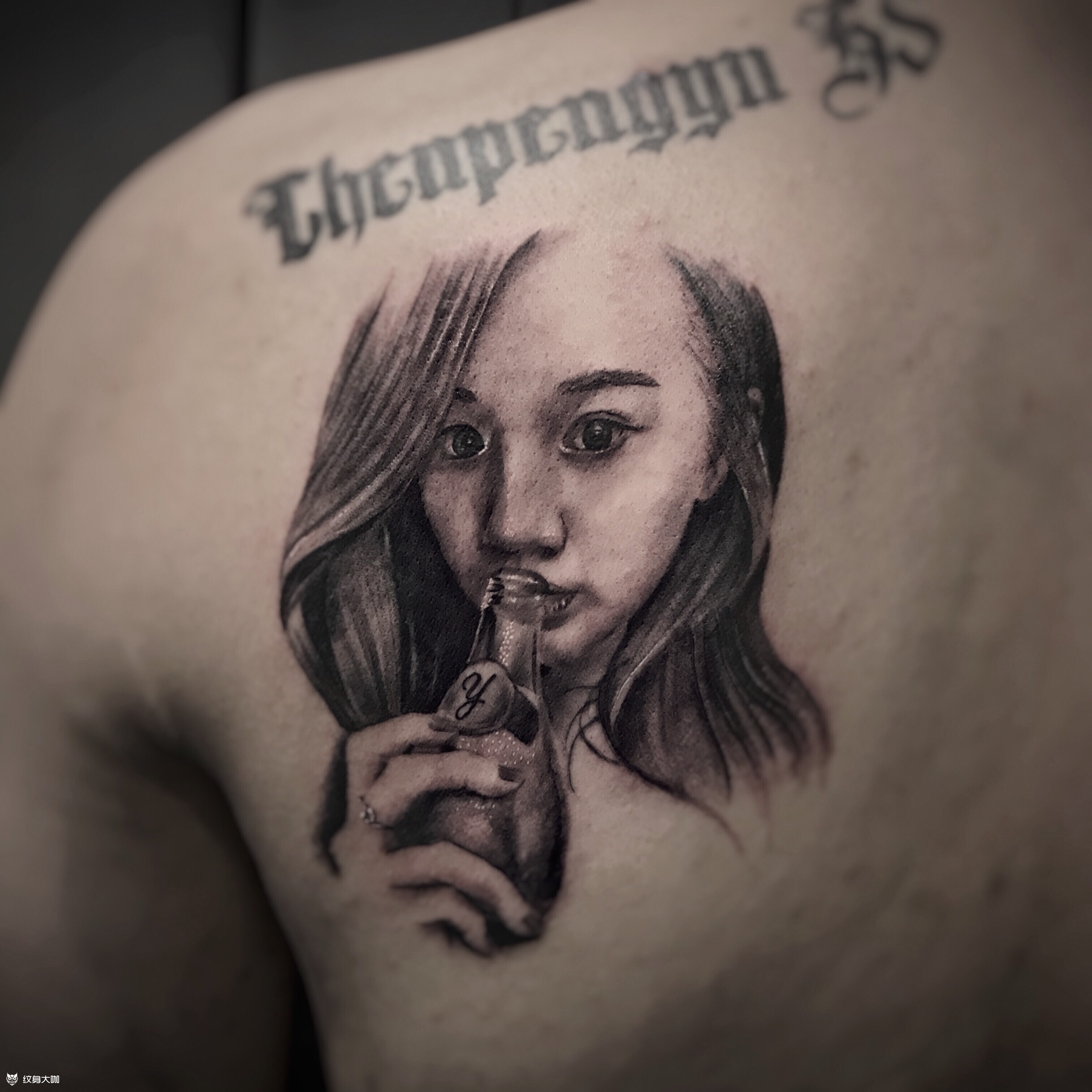 肖像_纹身图案手稿图片_王鹏的纹身作品集