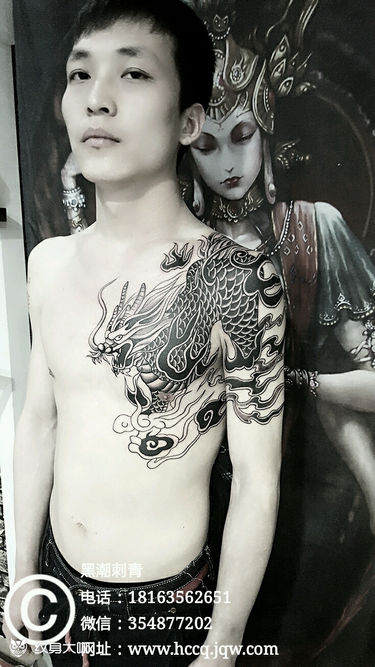 盗墓笔记_纹身图案手稿图片_谢绍勇的纹身作品集