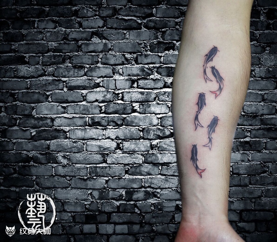小鱼儿_纹身图案手稿图片_mr.lg的纹身作品集