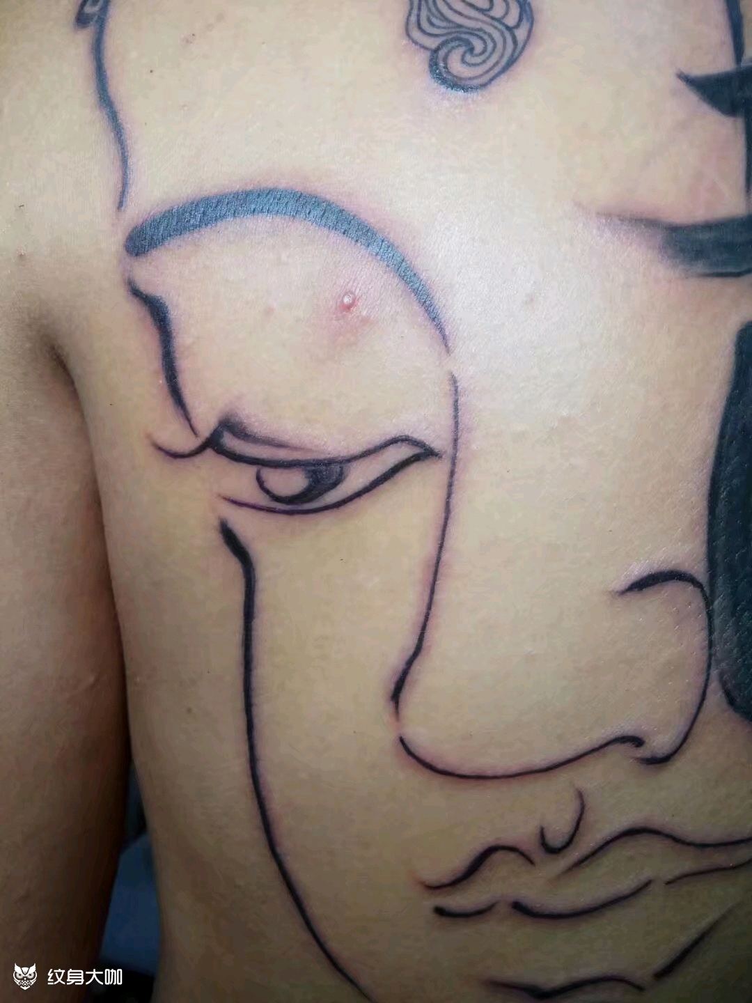 中国风_纹身图案手稿图片_曾乐的纹身作品集