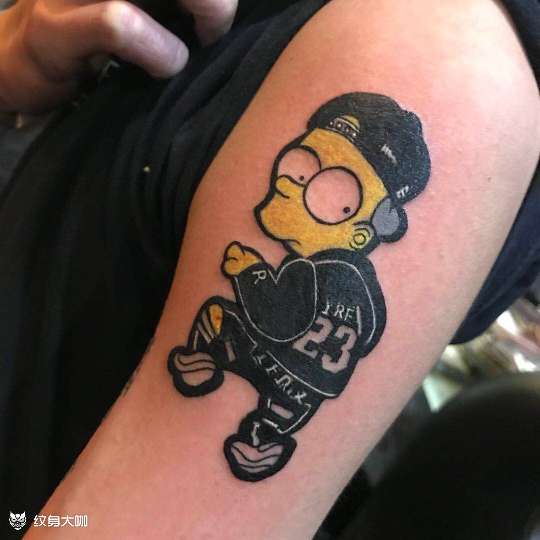 小黄人_纹身图案手稿图片_广州红墨坊的纹身作品集