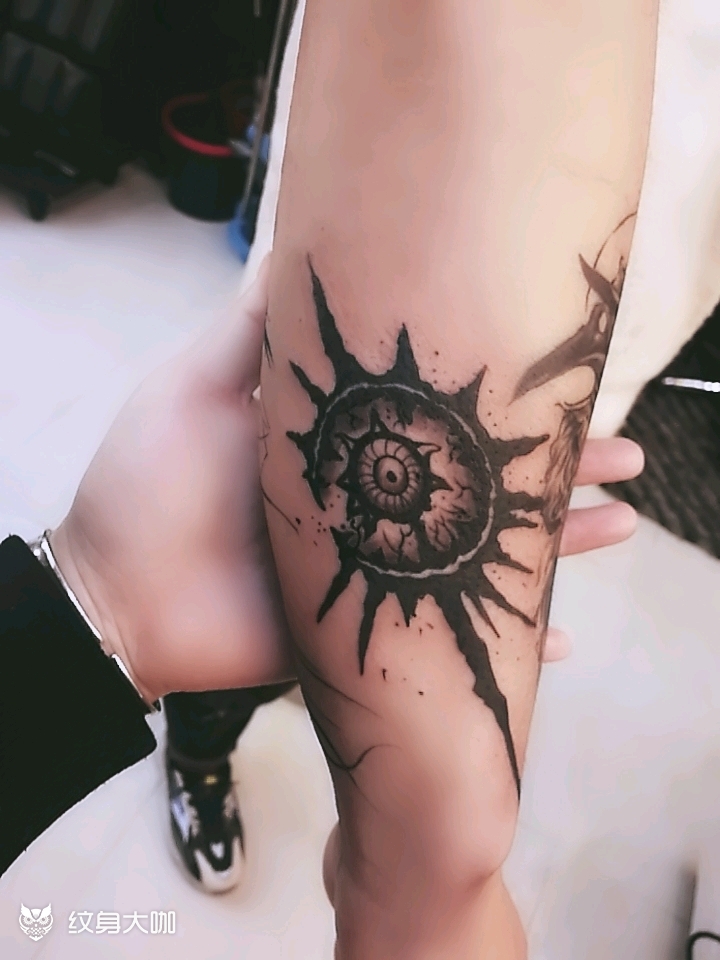 小暗黑_纹身图案手稿图片_鬼纹阁(44)的纹身作品集