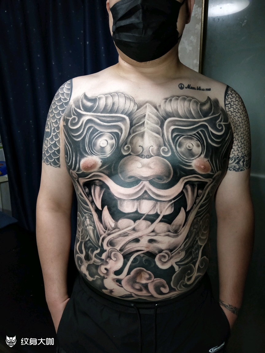 顾客欣赏马东锡_纹身图案手稿图片_志勇的纹身作品集