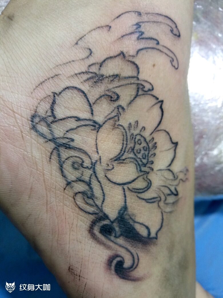 遮盖失败字母_纹身图案手稿图片_王鹏的纹身作品集