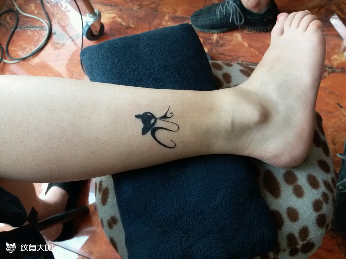 小狐狸完成_纹身图案手稿图片_安阳圣青的纹身作品集