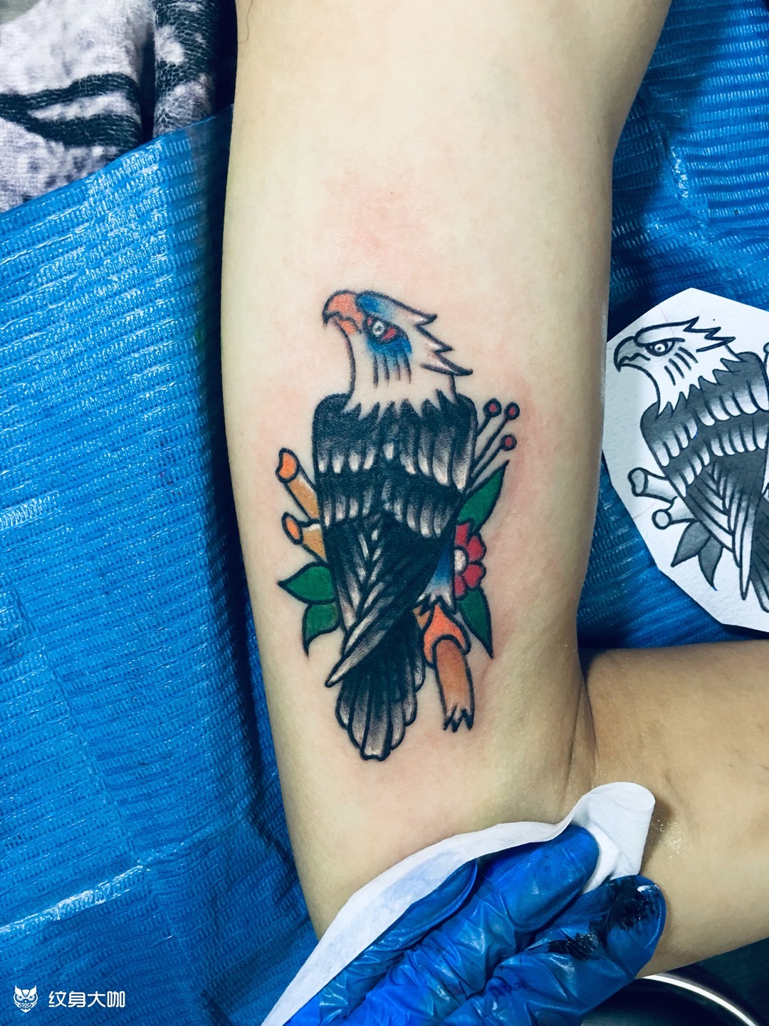 遮盖旧纹身_纹身图案手稿图片_tt的纹身作品集