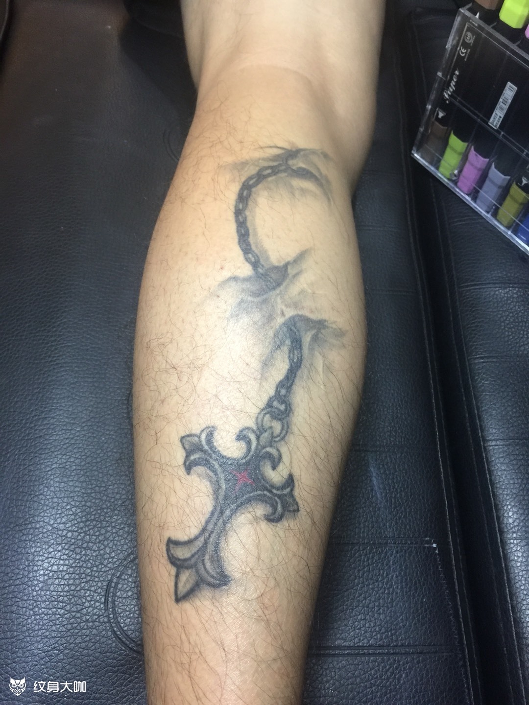 覆盖修改～_纹身图案手稿图片_李东阳的纹身作品集