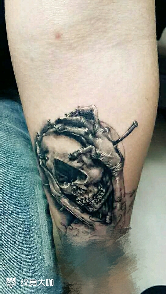 黑桃a_纹身图案手稿图片_烬 的纹身作品集