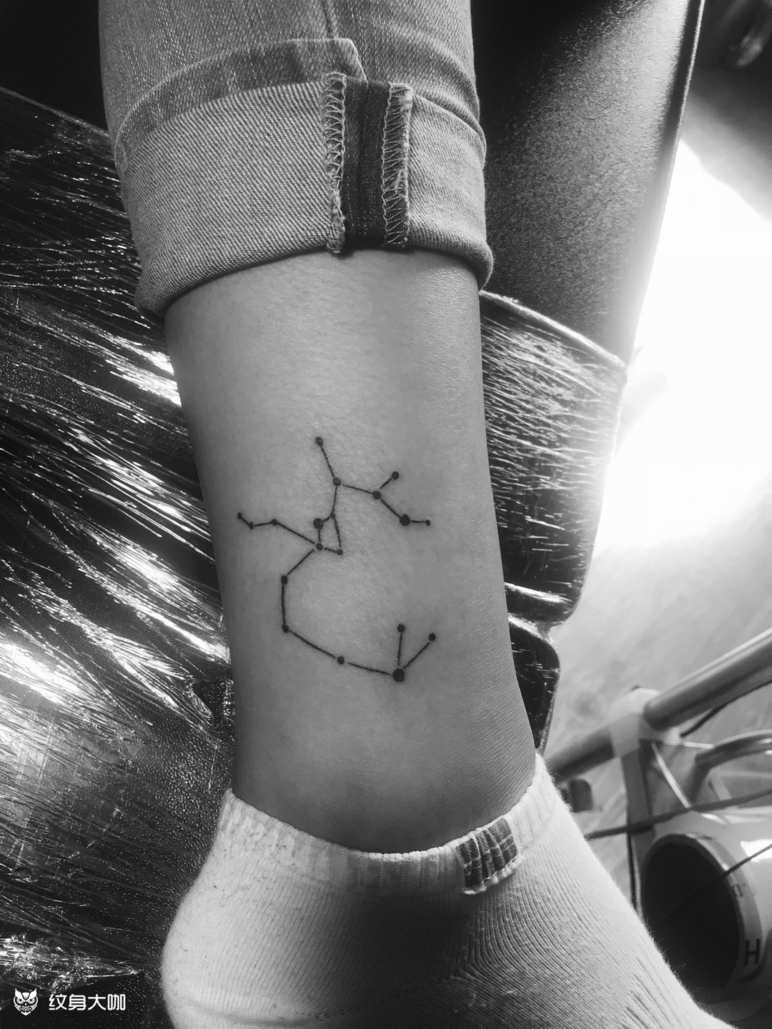 星图_纹身图案手稿图片_缔造的纹身作品集