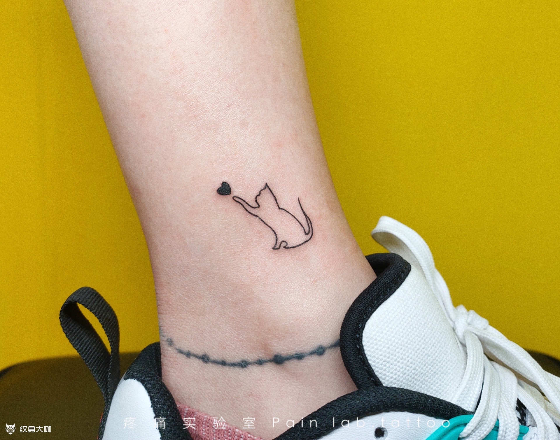 小猫咪_纹身图案手稿图片_文武双拳才是斌的纹身作品集