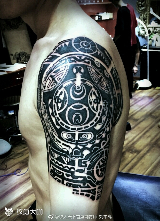 图腾纹身_纹身图案手稿图片_刺客的纹身作品集