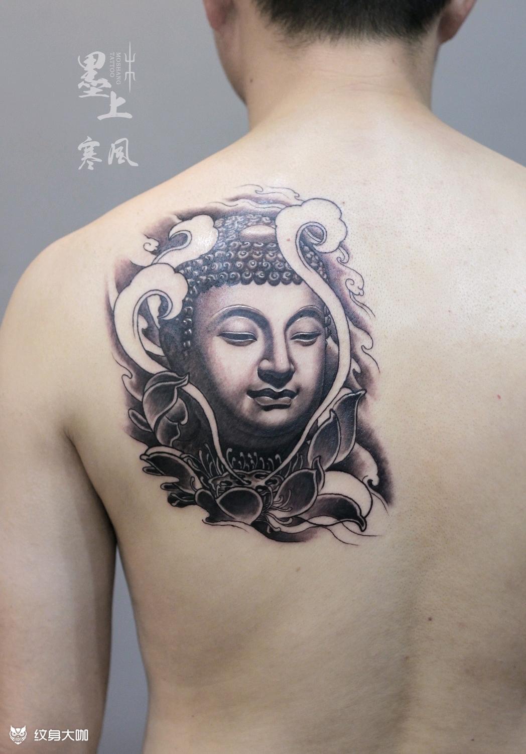 阿弥陀佛_纹身图案手稿图片_寒风的纹身作品集