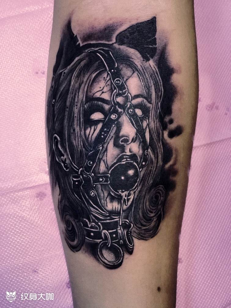 sm道具_纹身图案手稿图片_郭七天的纹身作品集