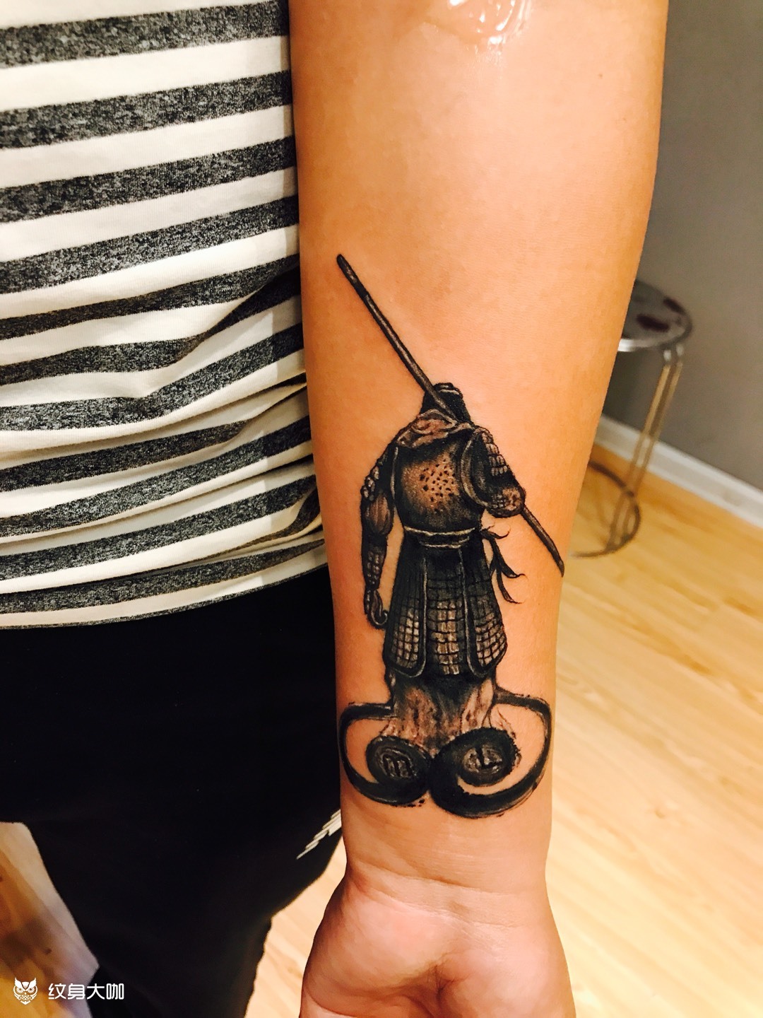 至尊宝_纹身图案手稿图片_老k的纹身作品集