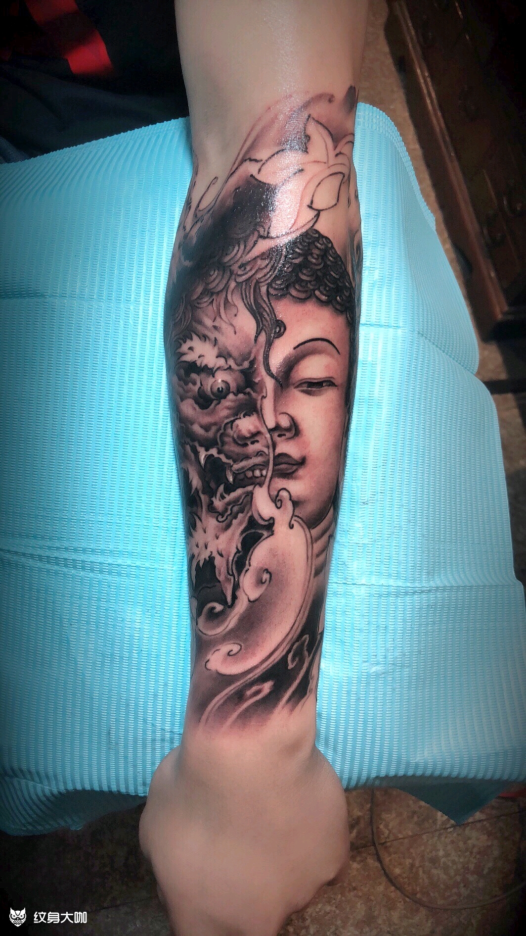 善恶_纹身图案手稿图片_子阳的纹身作品集