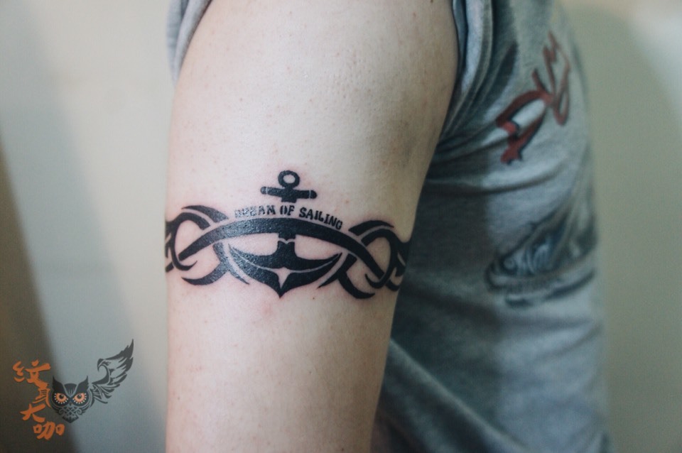 臂环_纹身图案手稿图片_老徐toaski的纹身作品集