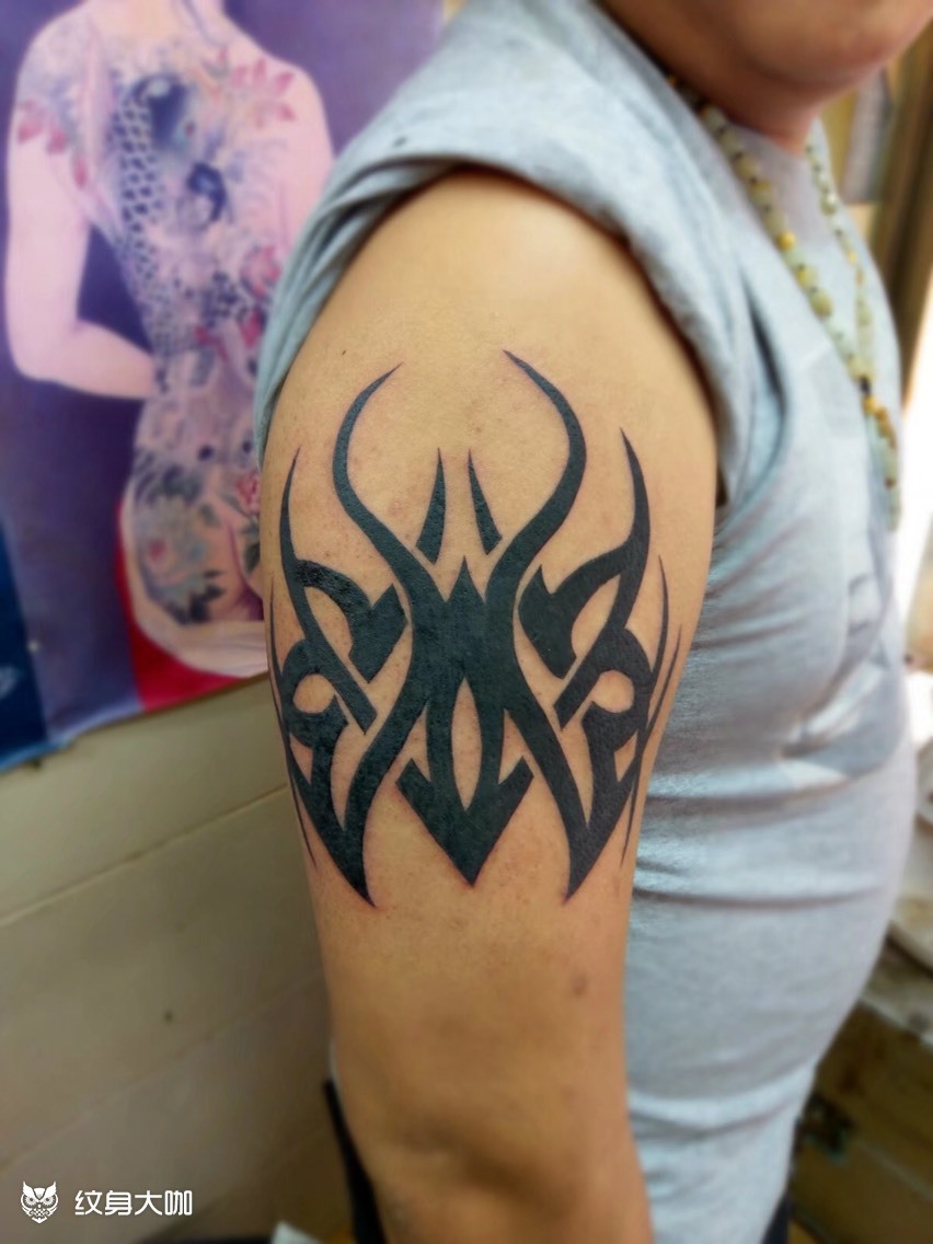 图腾_纹身图案手稿图片_东刺青纹身均安的纹身作品集