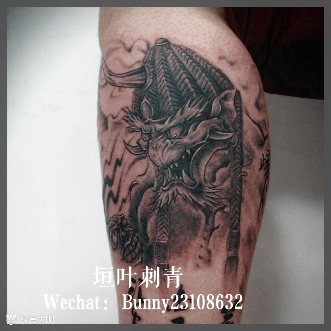 小鬼头_纹身图案手稿图片_yuanye tattoo的纹身作品集