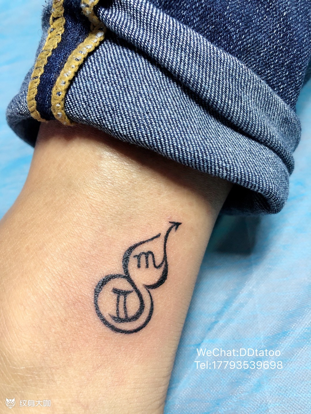 定制小葫芦_纹身图案手稿图片_ddi的纹身作品集