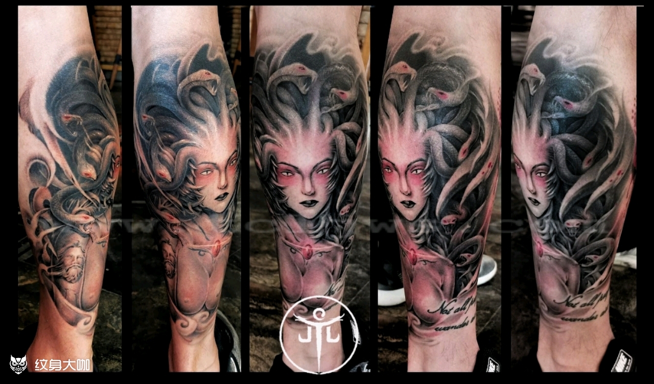 美杜莎纹身图案吊到爆的美杜莎_纹身吧社区 - 纹身大咖