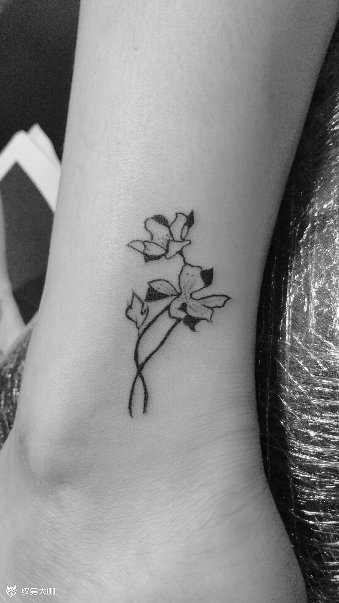 小花_纹身图案手稿图片_鹤w的纹身作品集