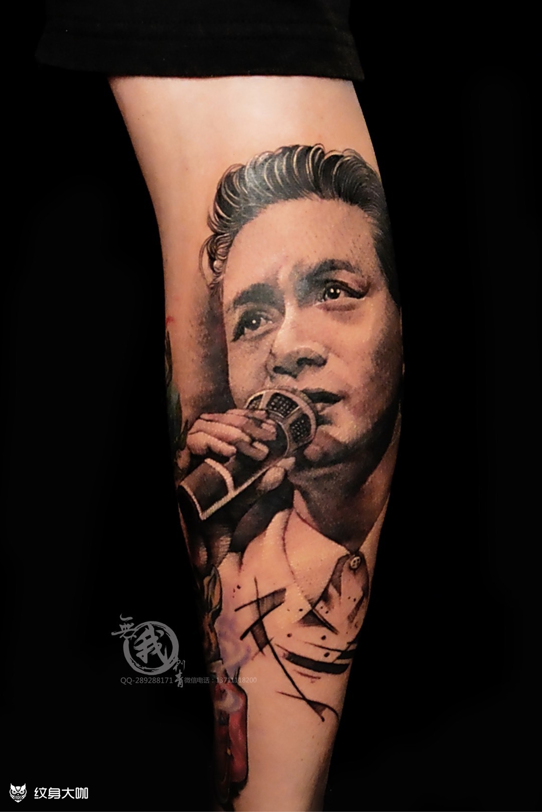 张国荣_纹身吧社区 - 纹身大咖