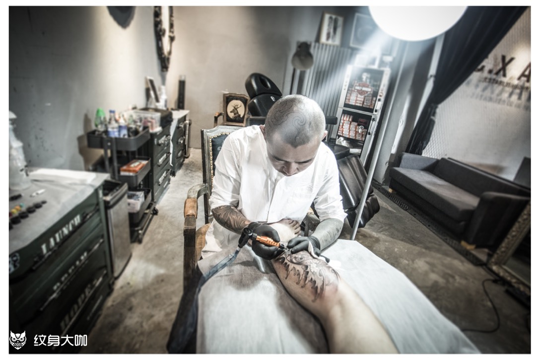 纹名天下刺青师作品展示_纹身图案手稿图片_程新龙的纹身作品集